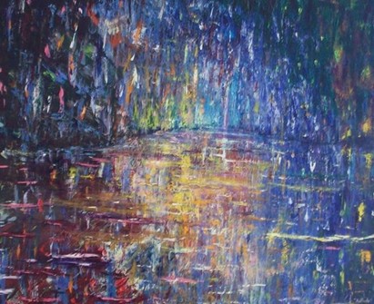 Une image contenant art, Peinture artistique, Art moderne, Peinture acrylique
Description générée automatiquement