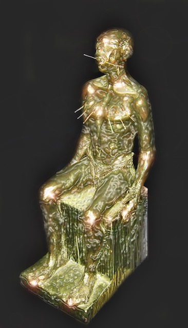 Une image contenant statue, sculpture, art, bronze
Description générée automatiquement